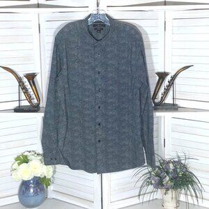 Marc Anthony Black Long Sleeve Business Shirt Large